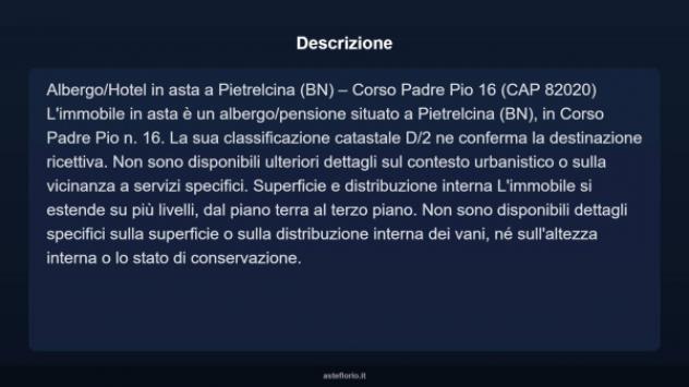 Immobile in asta di 400 m² in vendita a Pietrelcina - Foto 3