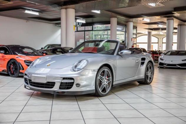 PORSCHE 911 997 TURBO CABRIO|SPORT CHRONO|BOSE|PASM|MANUAL GEA rif. 23926649 - Foto 3
