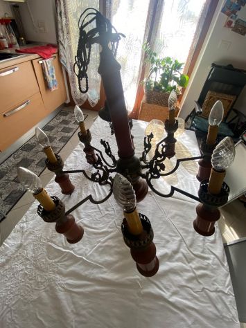 LAMPADARIO SOGGIORNO VINTAGE - Foto 10