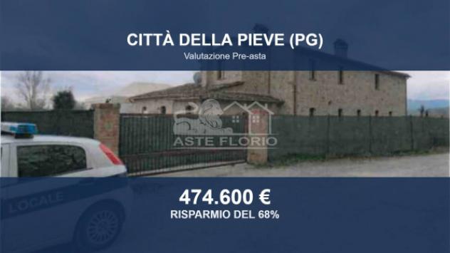 Immobile in asta di 578 m² in vendita a Città della Pieve