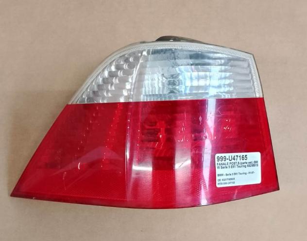 FANALE POST.S.(parte est.) BMW Serie 5 E61 Touring 999-U47165 Parti elettriche  Fanaleria  Fanali  Fanale post. sx. BMW - Serie 5 E61 Touring - 01-07-