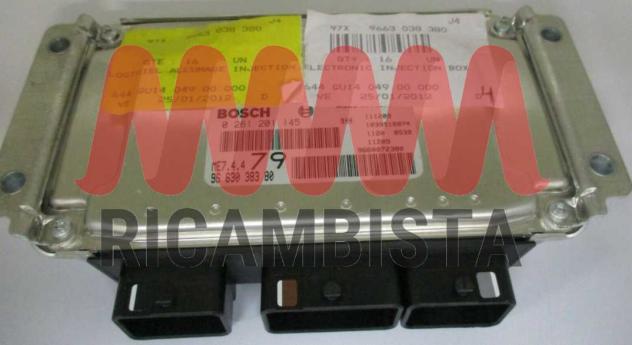 0261201145 9663038380 Peugeot centralina motore Bosch