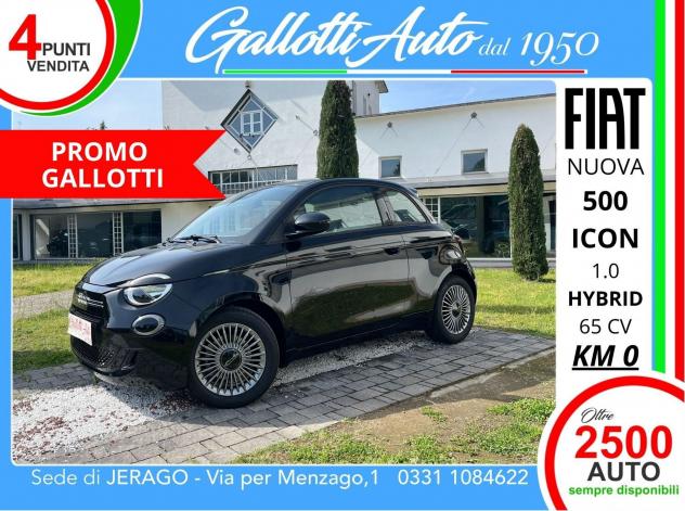 FIAT 500 500 1.0 hybrid Icon-PROMO GALLOTTI