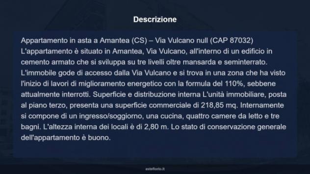 Immobile in asta di 218 m² con più di 5 locali in vendita a Amantea - Foto 16