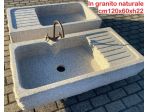 Lavello lavandino cucina in pietra granito 120x60cm