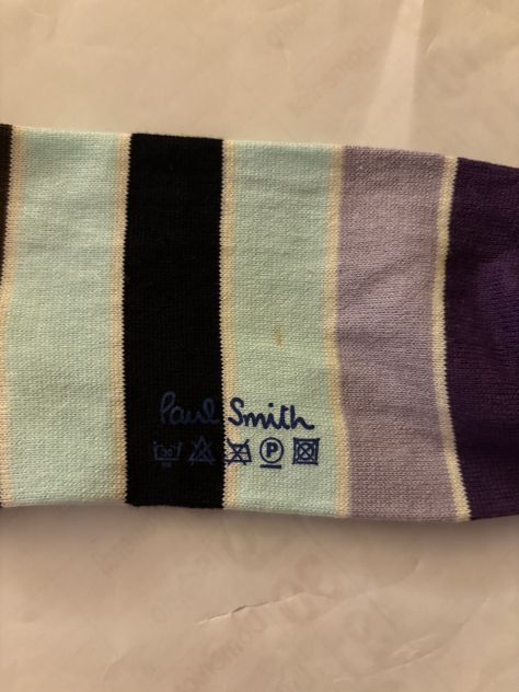 CALZE NUOVE MAI USATE E MAI PROVATE DA UOMO FIRMATE ORIGINALI”PAUL SMITH”TAGLIA - Foto 7