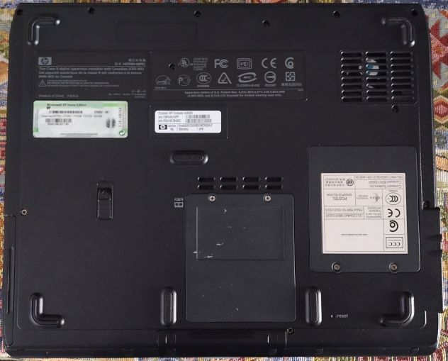 Windows XP pro 32 bit SP3 Notebook HP Compaq NX 9020 Alimentatore Intel 14.2" - Foto 5