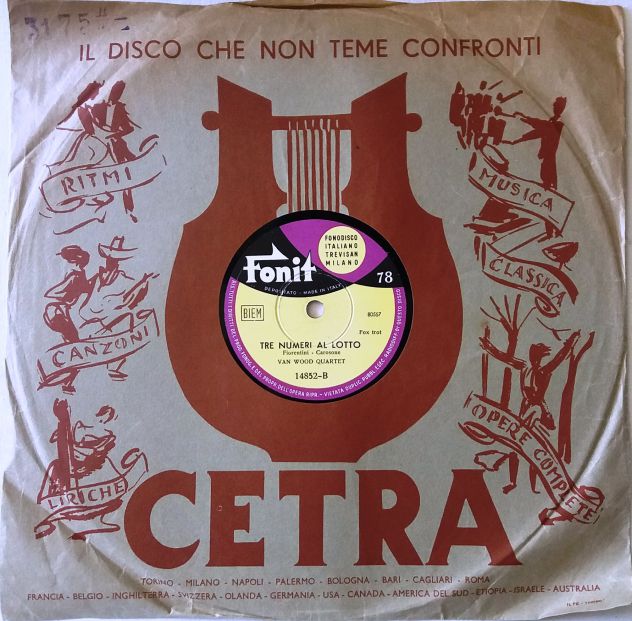 13 dischi 78 giri da 10" e 8"-dal 1952 al 1956 - Foto 10