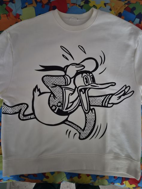 Felpa Donald Duck (paperino) taglia M