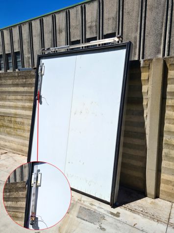 porta frigo completa a scorrimento usata - Foto 3
