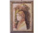 Ritratto donna orientale del pittore Andrea Quarto