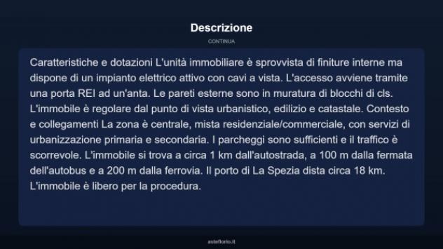 Immobile in asta di 8 m² in vendita a Sarzana - Foto 9