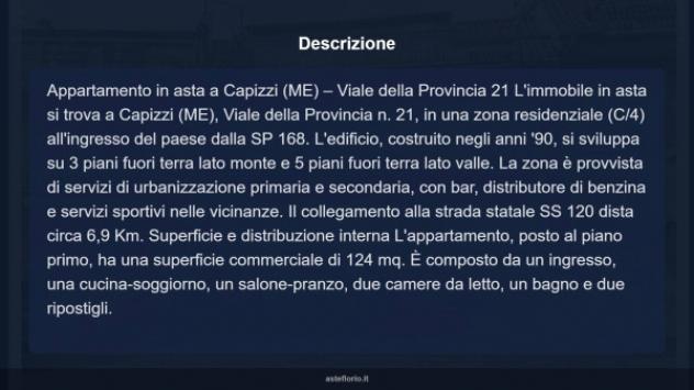 Immobile in asta di 124 m² con più di 5 locali in vendita a Capizzi - Foto 4