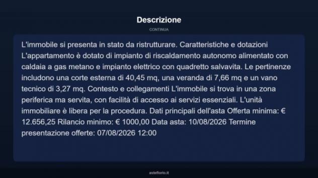 Immobile in asta di 108 m² in vendita a Catanzaro - Foto 4