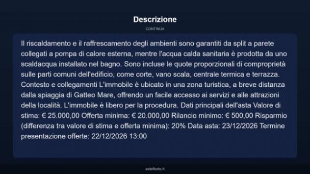 Immobile in asta di 23 m² in vendita a Gatteo - Foto 12