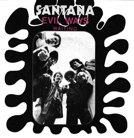 SANTANA - Evil Ways / Waiting - 7'' / 45 giri 1970 Italy - Foto 2