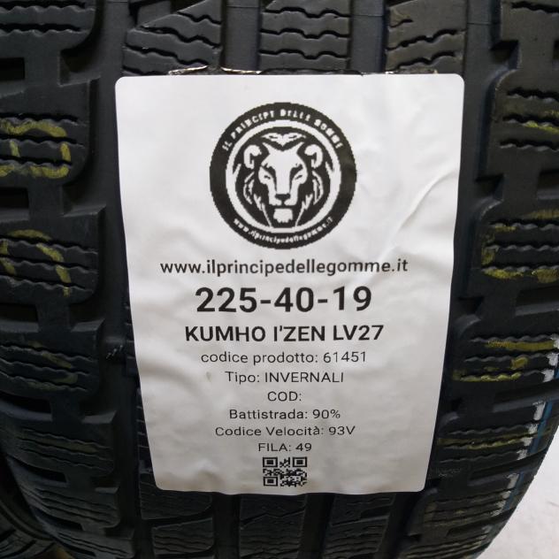 2 GOMME 225 40 19 KUMHO A61451 - Foto 2