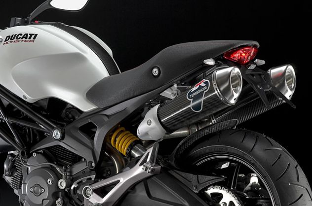 Terminale di scarico Arrow per Ducati Monster 821 1100 Racetech - Foto 7