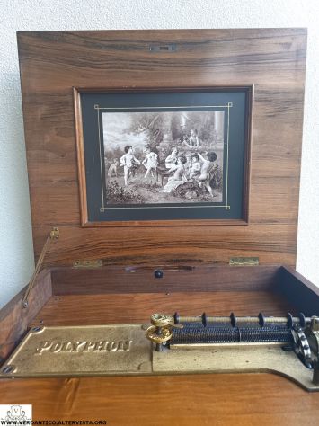 176293 Antico e meraviglioso POLYPHON del XIX secolo - Foto 8