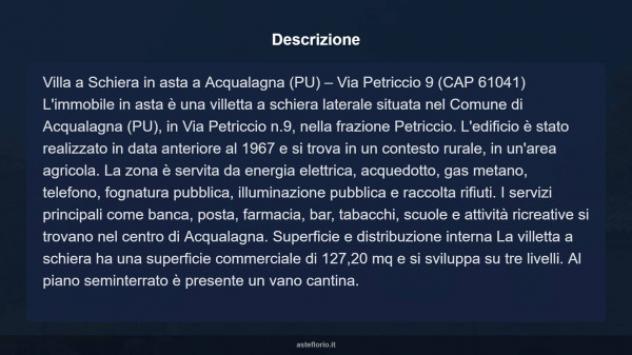 Immobile in asta di 127 m² in vendita a Acqualagna - Foto 10