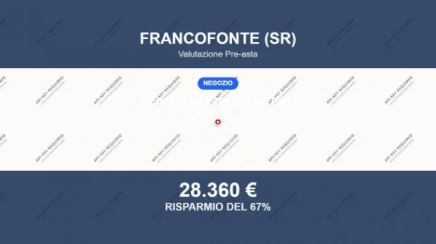 Immobile in asta di 66 m² in vendita a Francofonte