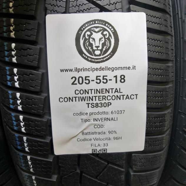 4 GOMME 205 55 18 CONTINENTAL A61037 - Foto 2