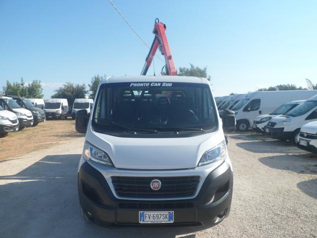 Fiat Ducato doppia cabina cassone con gru - Foto 2