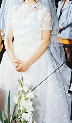 Vestito da sposa Autunno -Primavera - Foto 3