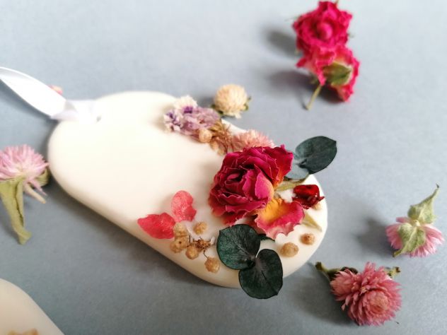 Candele di Soia e Fiori secchi naturali - Foto 7