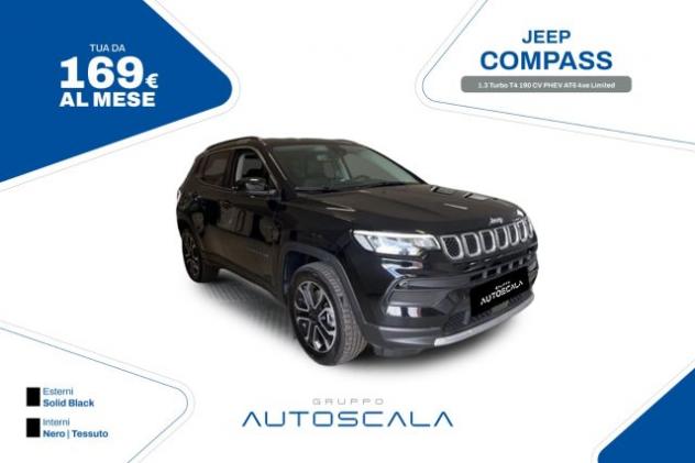 JEEP Compass 1.3 Turbo T4 190 CV PHEV AT6 4xe Limited rif. 23909410