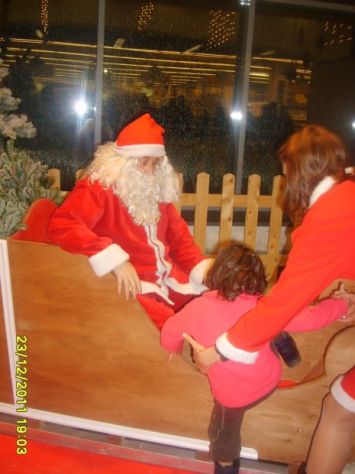 NOLEGGIO SLITTA BABBO NATALE A BERGAMO 3478497587