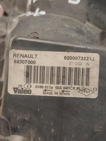 FARO ANTERIORE DESTRO RENAULT Megane Cabrio 89307000 8200073221J K9K732 (0210) - Foto 3