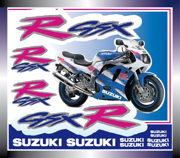 Adesivi SUZUKI GSX-R 750 - anno1993