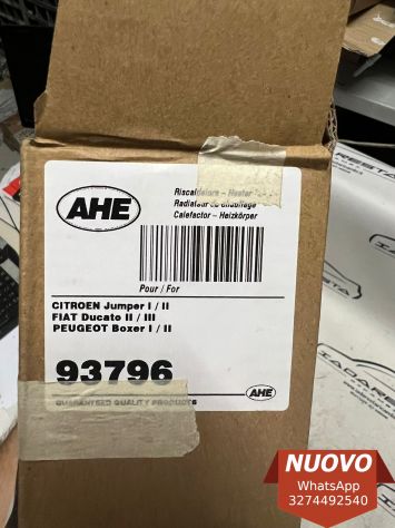 Radiatore riscaldamento con tubi fiat ducato 46722710 - Foto 4