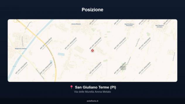Immobile in asta di 210 m² in vendita a San Giuliano Terme - Foto 4