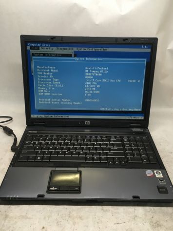 Portatile HP 8710W con Win 11 Pro