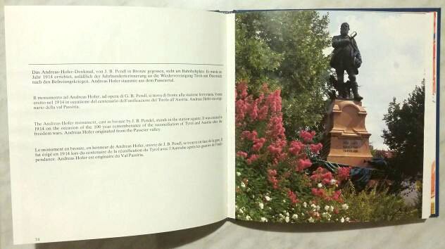 Alto Adige Merano, SudTirol Meran di Siegfried Wenter Ed.Tappeiner, 1984 perfett - Foto 2