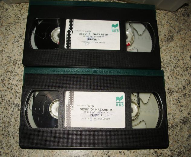 vhs - Gesu' di Nazareth storico Franco ZEFFIRELLI - Panarecord - Foto 2