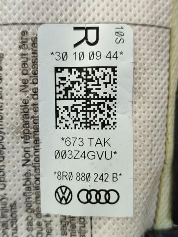 AIRBAG SEDILE DESTRO AUDI Q5 Serie (8RB) 8R0880242B CAHA (0812) - Foto 3