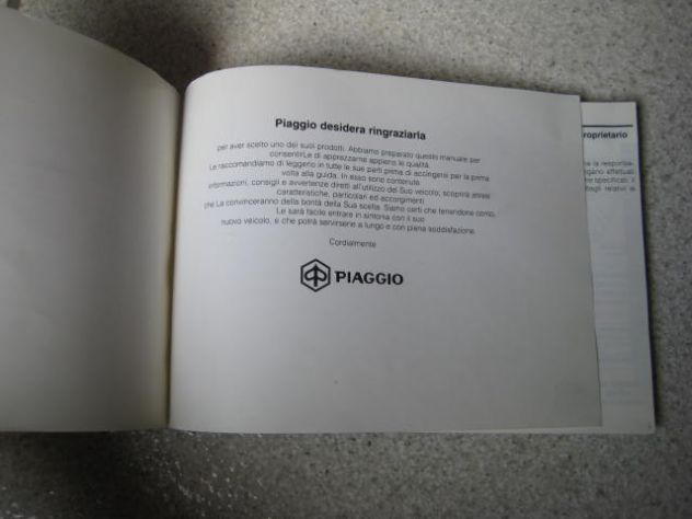 LIBRETTO USO E MANUTENZIONE PIAGGIO PORTER - Foto 2