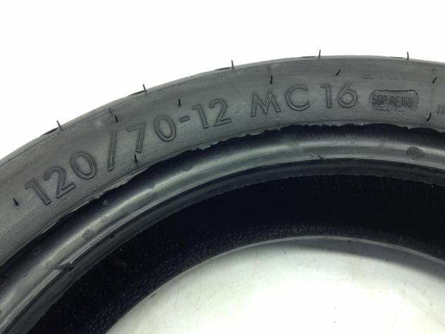 PNEUMATICO TYRE MITAS SCOOTER 120/70 RAGGIO 12 58 P DOT 3322 - Foto 4