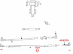 Testina Sterzo SX Jeep Wrangler 2007 40JE079