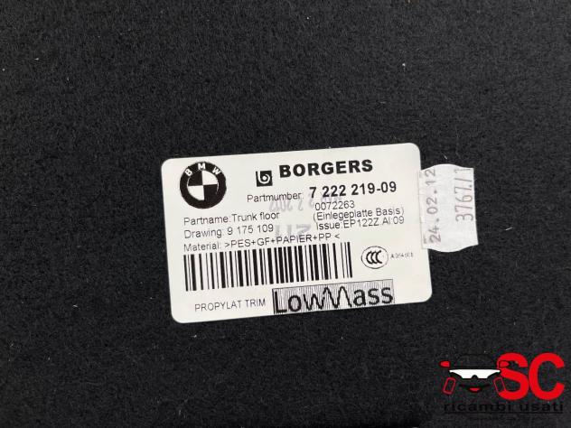 Pannello Fondo Baule Bmw X3 F25 7222219 - 42834 - Foto 2