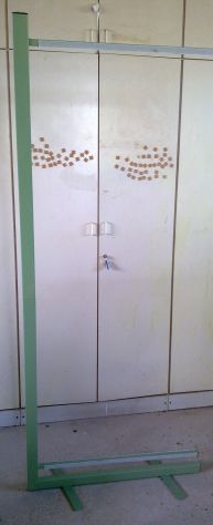 Espositore Pubblicitàrio bi-facciale 200 x 85 cm. per esterni ed interni. - Foto 3