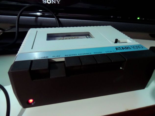 Lettore cassette/registratore ATARI 1010 (RARO) Funzionante - Foto 3