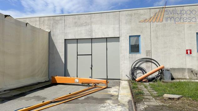 CAPANNONE INDIPENDENTE CON PALAZZINA UFFICI IN AFFITTO A CORNATE D'ADDA - Foto 6
