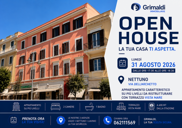 Trilocale in vendita a Nettuno