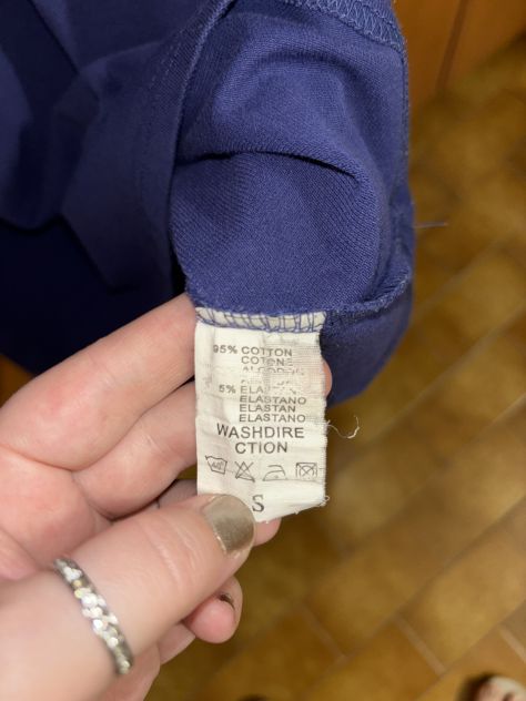 MAGLIETTA POLO IN OTTIME CONDIZIONI DA DONNA,IN COTONE,TAGLIA S,LEGGERMENTE ELAS - Foto 8