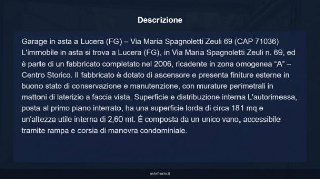 Immobile in asta di 181 m² in vendita a Lucera - Foto 7