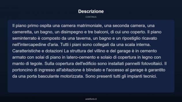 Immobile in asta di 250 m² con più di 5 locali e box auto in vendita a Avezzano - Foto 4